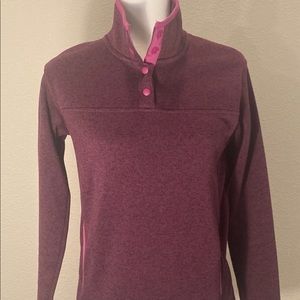 Eddie Bauer Berry & Pink Pullover Sweater Sz XS